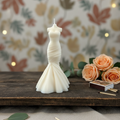 Wedding Dress Candle | Soy Wax Candle | Bridal Candle