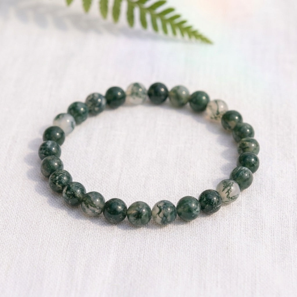 agate-mousse-bracelet-6mm-incline - Shop star