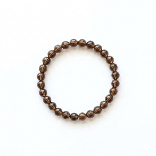 quartz-fume-bracelet-perles-6mm-fond-blanc - Shop star
