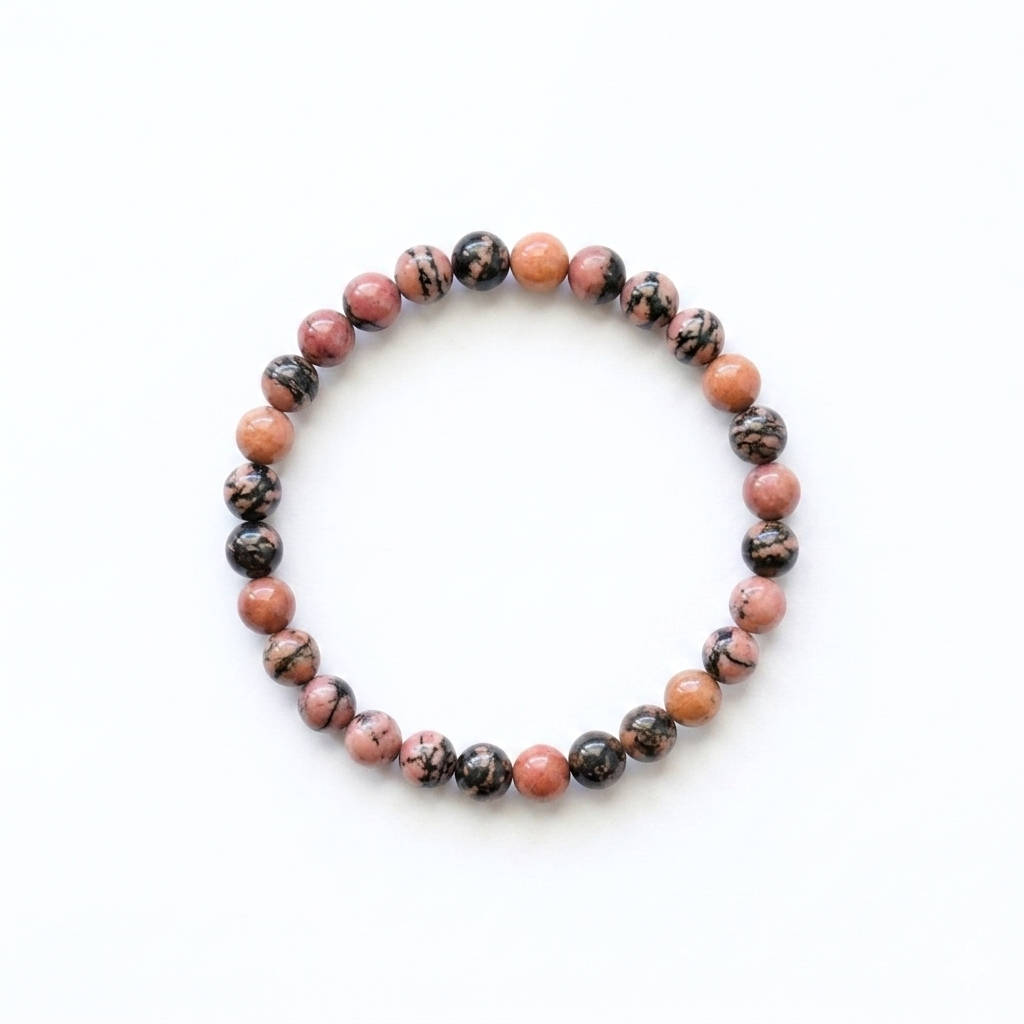 rhodonite-bracelet-perles-6mm-fond-blanc - Shop star
